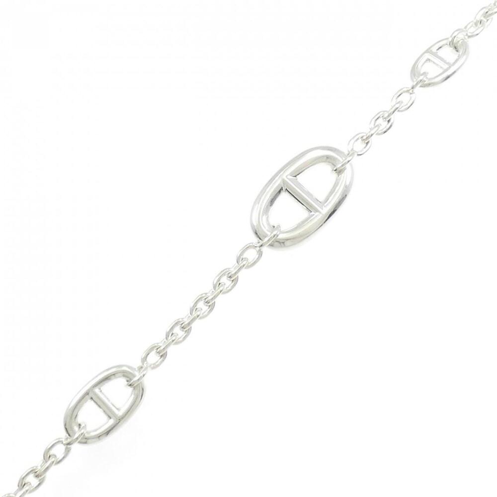 HERMES Silver Charm Bracelet